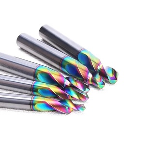 Rainbow Coated Solid Carbide <strong>Countersink</strong> Step <strong>Drill</strong> Bit for PCB Chamfering &amp; Deburring CNC Tool - Product Image 5