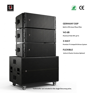 Système de sonorisation professionnel LS-HDL <span class=keywords><strong>50</strong></span> Dual 12 pouces, enceinte active Line Array, pour concerts en plein air, avec DSP allemand. - Product Image 3