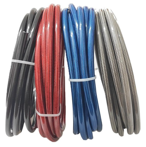 3.2X7.5- SAE J1401 1/8 Sistema Freni ProAutomotive: Tubo Freno in Nylon Intrecciato con Filo d'Acciaio Inossidabile, Tubo Freno Carburante in Nylon - Product Image 5