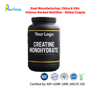 Poudre de Créatine Monohydrate pour la Croissance Musculaire, la Force, l'Énergie Accrue, la Performance Athlétique, les Compléments Alimentaires, Votre Logo - Product Image 1