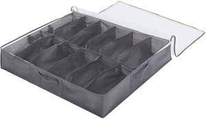 Sacs de rangement pour chaussures pliables recyclables populaires 2021 avec 10 compartiments à placer sous le lit - Product Image 5