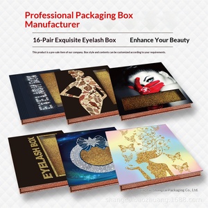 Estuche Magnético para 16 Pares de Pestañas, Caja de Almacenamiento Creativa con Cajón Deslizable para Múltiples Estilos - Product Image 3