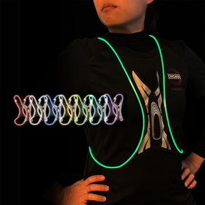 Chứng Khoán Sẵn Sàng Xách Tay Không Thấm Nước Rgb-Ánh Sáng Có Thể Sạc Lại Một Kích Thước Phù Hợp Tất Cả Cho Xe Đạp Cưỡi LED Ánh Sáng An Toàn Chạy LED Phản Quang - Product Image 3