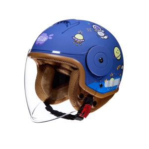 Byb/rng Đầy Sao Bầu Trời Màu Xanh BY-750S Mũ Bảo Hiểm Mới Nhất Đầy Đủ Mặt Xe Đạp Trẻ Em Của Xe Đạp Mũ Bảo Hiểm Cho Trẻ Em Tuổi 7-15 Tuổi - Product Image 3