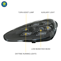 YU GUANG pour Porsche Cayenne 2015-2017 92a 958.2 Stock USA 15 Porsche Cayenne 958.2 Phares LED Améliorés 2023 Phares LED