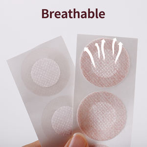 男性用乳首カバーランニング使い捨て超薄型ラウンド透明胸ステッカー - Product Image 2