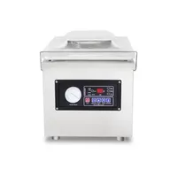 Machine d'emballage sous vide électrique automatique en acier inoxydable DZ-260PD pour aliments, produits chimiques et boissons avec emballage en boîte