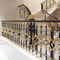 Balustrades d'escalier décoratives modernes WILLEST pour la décoration intérieure des escaliers