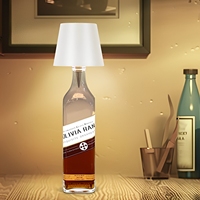Lampe à bouteille de vin sans fil à contrôle tactile LED Lampe de table portable sans fil rechargeable pour restaurant et bar