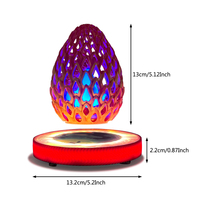 Lámpara de Huevo de Dragón Levitante Magnética con Enchufe Cuadrado HCNT, Luz Nocturna LED Flotante, Decoración para el Hogar, Regalo Único