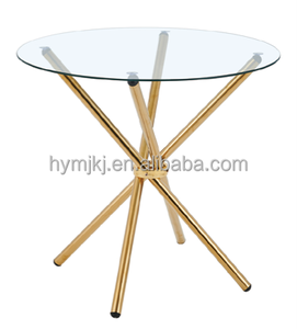 Alta qualità Design moderno di vetro faccia tavoli da pranzo di fascia alta rotondo quadrato Hotel tavoli da pranzo vendita diretta della fabbrica - Product Image 1
