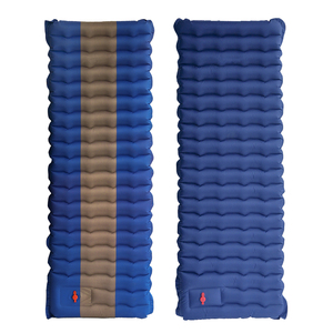 <span class=keywords><strong>Matelas</strong></span> de camping gonflable moderne super léger et pliable en PVC-nylon épaissi avec pompe à pied intégrée pour la randonnée et le trekking - Product Image 4