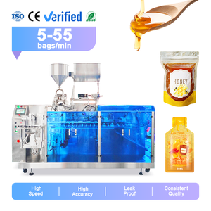 Fully Automatic High-Accuracy Electric Honey Butter Stand-up Pouch Liquid Packaging <b>Machines</b> Bag Filling - Product Image 1