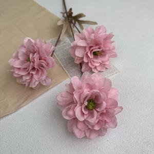 Flores <span class=keywords><strong>de</strong></span> Rosa Secas Rosadas Románticas al por Mayor, Hechas a Mano, Decoraciones para Bodas al Aire Libre, Decoración para Sala <span class=keywords><strong>de</strong></span> Estar - Product Image 4