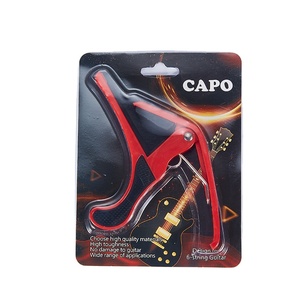 Accordeur de capo pour guitare électrique en gros pince à changement rapide capo acoustique en <span class=keywords><strong>bois</strong></span> <span class=keywords><strong>instrument</strong></span> de musique et accessoires - Product Image 1