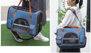 Bolsa de Transporte para Mascotas, Moderna, de Primera Calidad, Suave, Ecológica, Aprobada por Aerolíneas, para Perros, Portátil, Venta al Por Mayor de Fábrica - Product Image 5