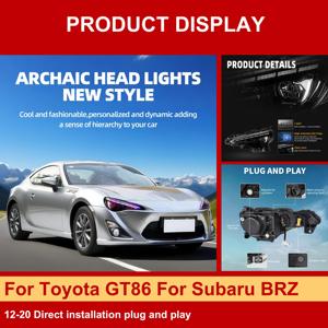 Faro RGB DRL con Controllo App <span class=keywords><strong>J</strong></span> ONE per Toyota GT86 e Subaru BRZ 2012-2020, Aggiornamento Retrofit Plug and Play, Coppia - Product Image 5