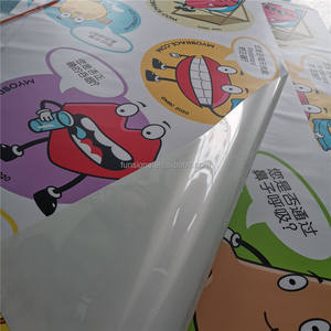 Affiche autocollante imprimée sur mesure autocollant pour stand d'exposition affiche autocollant pour panneau de stand affiche autocollant en PP - Product Image 6