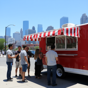 Fenêtre de concession en alliage d'aluminium 64x40 pouces pour camions de restauration, résistante à la rouille, facile à assembler - Product Image 2