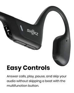 Casque sport ouvert d'oreille SHOKZ <span class=keywords><strong>OpenRun</strong></span> Pro résistant à la transpiration pour écouteurs sans fil à conduction osseuse Bluetooth pour les entraînements - Product Image 4