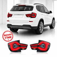 Feux arrière ABS OEM standard 1:1 pour BMW X3 F25 2010-2017, Plug and Play, ampoules préinstallées incluses