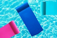 Tapis d'eau directement de l'usine, coussin épais en mousse à cellules fermées, flotteur de piscine avec revêtement en vinyle, matériau NBR pour enfants et adultes