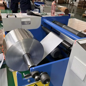 Rollo de Papel de Aluminio Ecológico Libre de BPA, Certificado para Uso Alimentario, Papel de Aluminio Plateado para Cocinar, Hornear, Congelar a Altas Temperaturas - Product Image 1