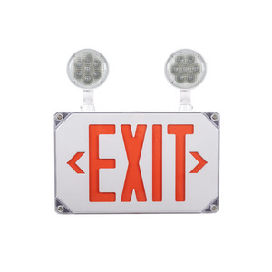 Populair Ontwerp Waterdichte Twin Spots Nooduitgang Bord Led Licht Noodgeval Combo Lamp Voor Natte Locatie - Product Image 4