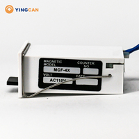 Penghitung Pukulan Akumulator Elektromagnetik Mekanis Manual Ringkas MCF-4X