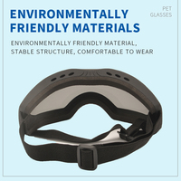 Lunettes de soleil pour chat et chien avec sangles réglables et protection UV, accessoires pour animaux de compagnie pour petites et moyennes races, lunettes de soleil pour chiots d'été