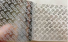 Étiquette anti-contrefaçon en vinyle, autocollant de code de sécurité, étiquettes annulées - Product Image 2