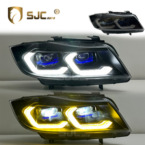 SJC新デザイン新製品専用IkonヘッドライトBMW <span class=keywords><strong>3</strong></span>シリーズE90デュアルカラーレーザーヘッドランプ超明るい照明システム - Product Image 1