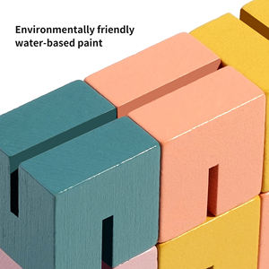 Agente de Logística para Dropshipping en Shopify, Juguetes Educativos para Niños 2026, Cubos de Madera para Ensamblar, Bloques de Construcción de Madera para Niños - Product Image 5