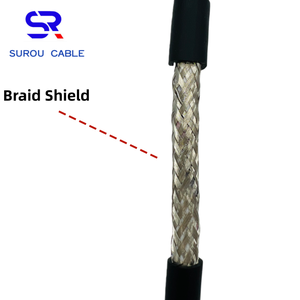 PMS 2464 22AWG 4-Adrig Hochflexibles Einzelpaar Verdrilltes Abgeschirmtes Signalkabel Encoderkabel Automatisierungsgerätekabel - Product Image 2