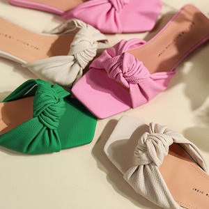 <span class=keywords><strong>Sandalias</strong></span> <span class=keywords><strong>planas</strong></span> informales para mujer, chanclas cómodas de mariposa, a la moda, para el verano - Product Image 3