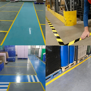 EONBONヘビーデューティビニール床テープ床マーキングテープ余分耐久性固体黄色AGV床テープ安全警告 - Product Image 3