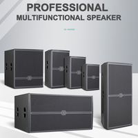 DM215 Altoparlante PA Passivo a 2 Vie con Doppio Woofer da 15 Pollici, 1000W Alta Potenza, Diffusore Professionale per Palco, DJ ed Eventi dal Vivo
