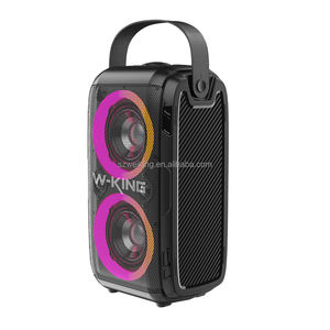 Оригинальный W-KING T9-2 80 Вт выход RGB свет портативный Bluetooth спикер сабвуфер супер бас-гитара - Product Image 2