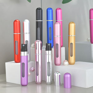 प्रीमियम डिफ्यूज़र बोतल ग्लास खाली कस्टम रंग और नीचे भरे स्प्रे बोतल डिजाइन के साथ इत्र के लिए 5 मिली बोतल - Product Image 1