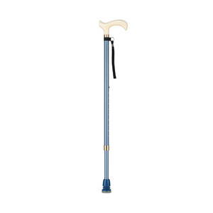Canne de marche Gao Bokangda bleu paon réglable en alliage d'aluminium antidérapante pour personnes âgées usage domestique - Product Image 1