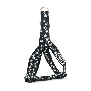 Harnais pour animaux de compagnie Yommy, 56-81 cm, réglable, sangle de poitrine et de dos pour chien avec motif de patte, pour chiens de petite et moyenne taille - Product Image 3