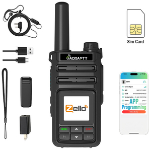Radio PTT GaodaPTT K13 con Portata Illimitata, 4G LTE, Funzione Push-<span class=keywords><strong>to</strong></span>-<span class=keywords><strong>Talk</strong></span> su Rete Cellulare, SIM Preinstallata, Copertura Nazionale - Product Image 1