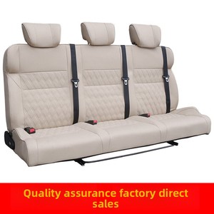 Asientos Plegables Personalizados para Camionetas Comerciales, Asiento Cama para Camioneta con Respaldo Alto y Cojín Delgado - Product Image 3