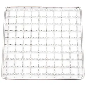 Source manufacturers stainless steel rectangular barbecue net