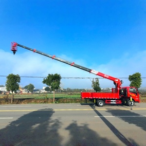 Camion <span class=keywords><strong>grue</strong></span> télescopique 4x2 RHD 8T avec moteur Weichai et pompe Zoomlion, <span class=keywords><strong>benne</strong></span> basculante droite 5T, à vendre - Product Image 6