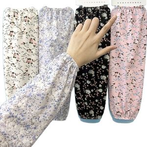Mangas de protección solar florales para mujer, protección UV UPF 50, poliéster, para trabajo agrícola y ciclismo - Product Image 5