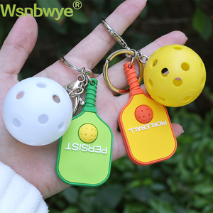 llaveros Raqueta CHAVEIRO Mini Gym Pickleball Padel Gift 3D Racket Key Chain Metal Padel Pickleball Paddle Keychain