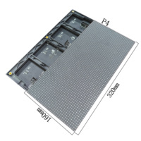 Module d'affichage LED couleur P4 extérieur 320*160mm 1/16Scan pour ascenseurs, magasins de détail ou centres d'exposition