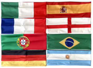 CZFIT - Juego de Artículos Deportivos Personalizables para Animar, Incluye Palos de Animación, Megáfonos, Aplaudidores de Mano y Decoraciones con Banderas Nacionales - Product Image 5