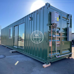 Envío cerveza Bar cafetería contenedor restaurante personalizado aluminio vidrio casa prefabricada - Product Image 6